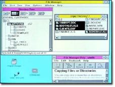 File Manager in Windows 3.0